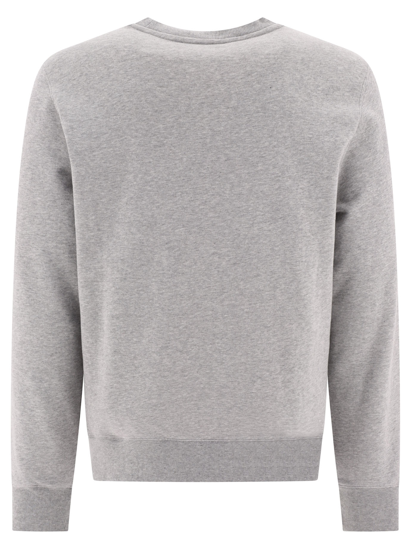 MAISON KITSUNÉ Grey Campus Fox sweatshirt